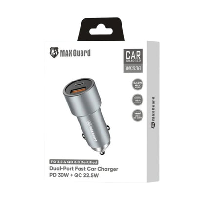 Maxguard 38W UAB A+C car charger MC036