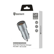 Maxguard 38W UAB A + C car charger MC036 - Accessories