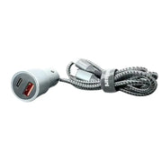 Maxguard 38W USB A + C car charger with Type-C to C combo MC036CC - Accessories