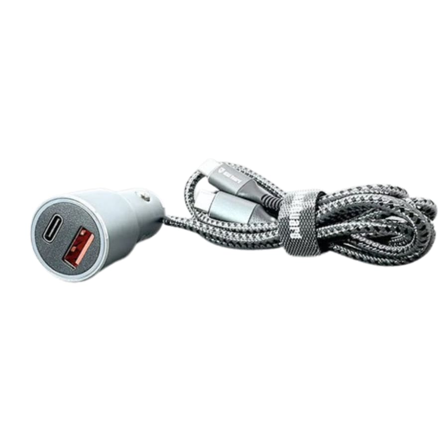 Maxguard 38W USB A+C car charger with Type-C to C combo MC036CC