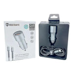 Maxguard 38W USB A + C car charger with Type-C to Lightning combo MC036LC - Accessories