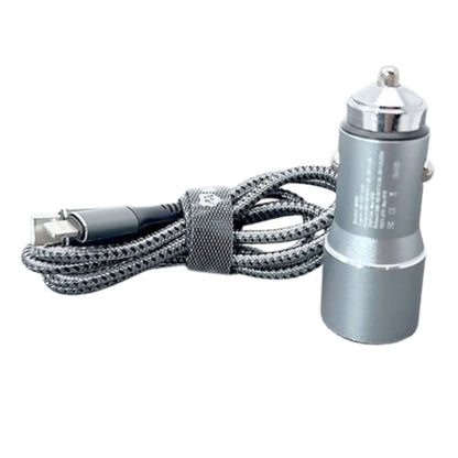 Maxguard 38W USB A+C car charger with Type-C to Lightning combo MC036LC