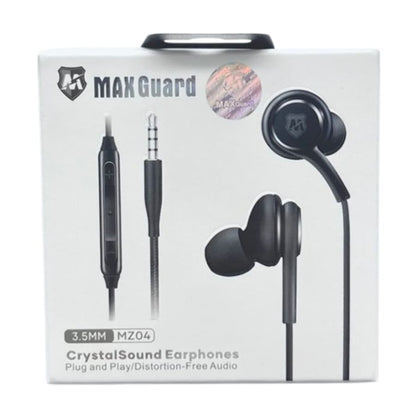 Maxguard Crystal Sound Earphones - MZ04