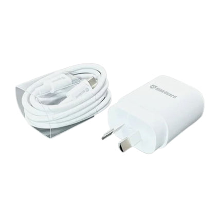 Maxguard PD 25W wall charger with Type-C to C combo WT25WAC/CC