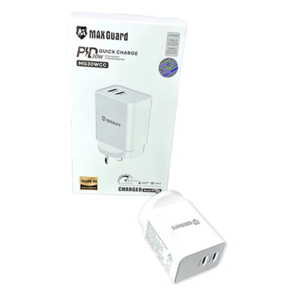 Maxguard PD 30W GaN III Wall Charger MG30WCC