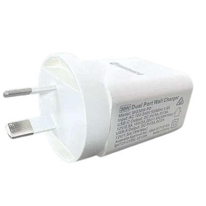 Maxguard PD 30W+ plus QC 18W wall charger MG30WAC/MG30WPD