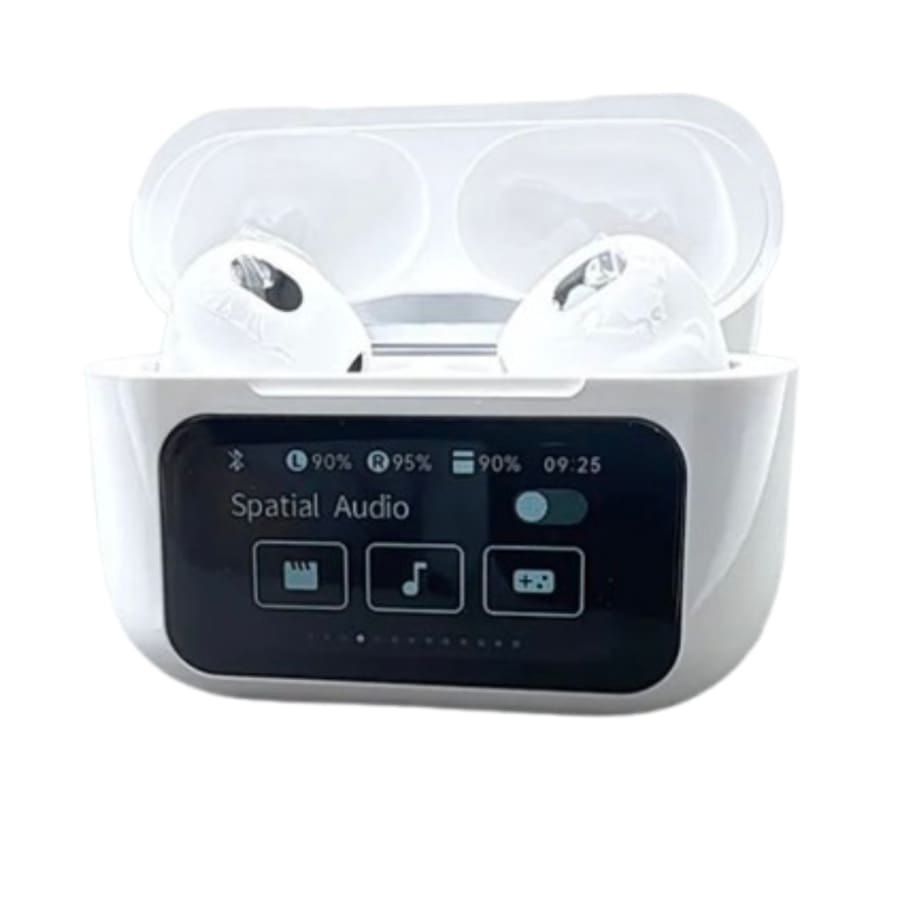 Maxguard Wireless Earphones with LED Colour Touchscreen