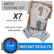 Meth Test Kit - 7 x Instant On-site Kits (Recommended for a 4 Bedroom Home) - Tools & (multipurpose)