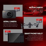 Micro SD Memory Card (64GB) & Adapter - SanDisk - 64GB - Electronics Accessories