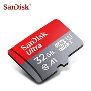 Micro SD Memory Card & Adapter - SanDisk (32GB) - 32GB - Electronics Accessories