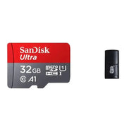 Micro SD Memory Card & Adapter - SanDisk (32GB) - 32GB - Electronics Accessories