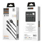 Mobigo 1.2m 3 in 1 cable GO3TLM - Accessories