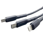 Mobigo 1.2m 3 in 1 cable GO3TLM - Accessories