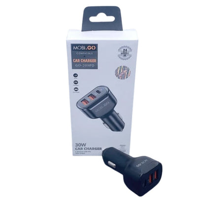 Mobigo 20W 2 UAB A+C car charger GO209PD