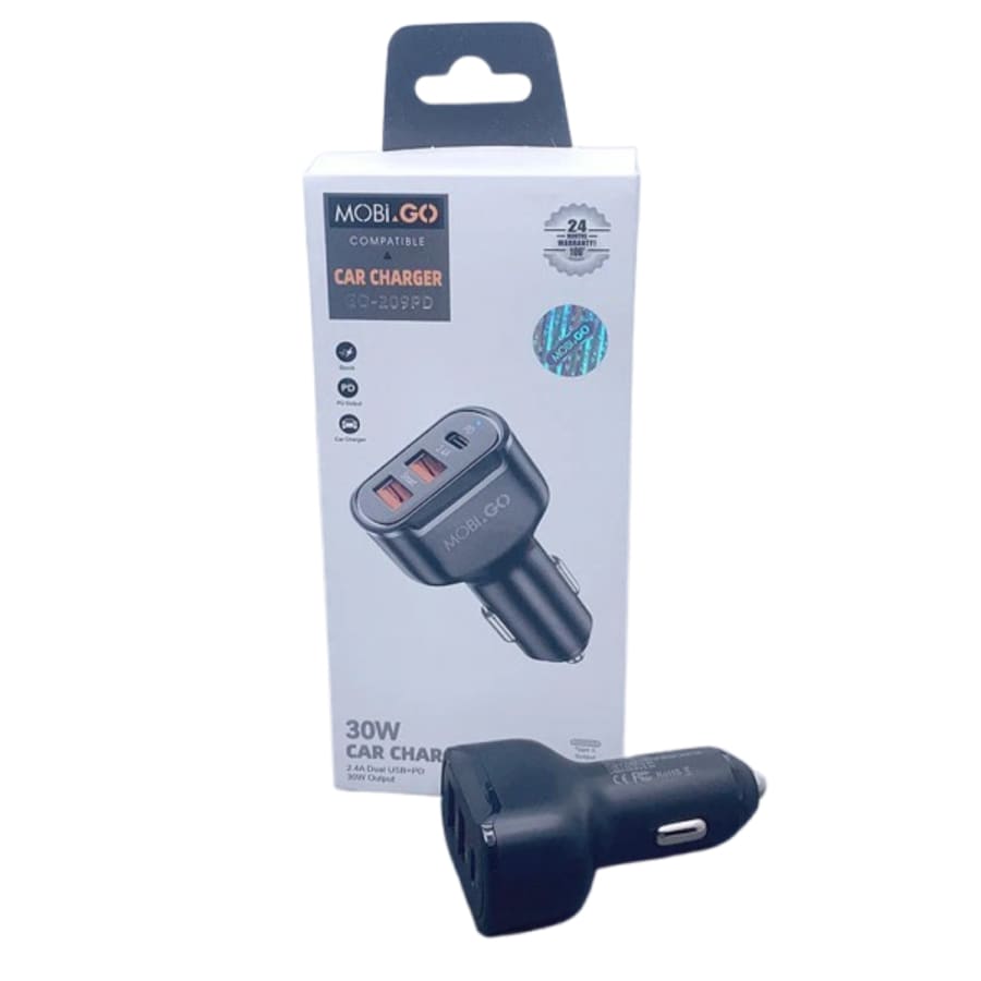 Mobigo 20W 2 UAB A+C car charger GO209PD