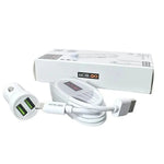 Mobigo 3.1A 2 USB car charger with USB-A to Lightning combo GO221L - Accessories