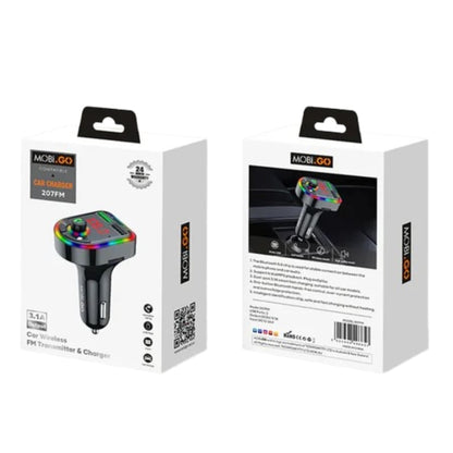 Mobigo 3.1A wireless car MP3 charger GO207FM