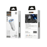 Mobigo 38W 2 UAB car charger with Type-C to Lightning combo GO200PDL - Accessories
