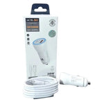 Mobigo 38W 2 UAB car charger with Type-C to Lightning combo GO200PDL - Accessories