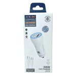 Mobigo 38W USB A + C car charger with Type-C to C combo GO200PDC - Accessories