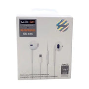 Mobigo GO-61C Earphones (extra bass) (Type C Jack) - Type / Electronics Accessories
