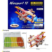 Nieuport 17 (illuminated) - Puzzle / 3D