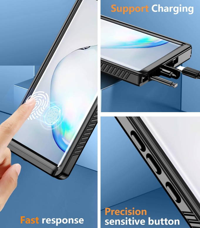 Redpepper full body waterproof case Note 10 Plus