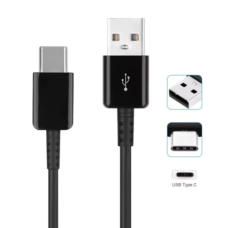 Charger Cable for Oppo Phones - 1m (Black)
