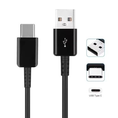 Charger Cable for Oppo Phones - 1m (Black)
