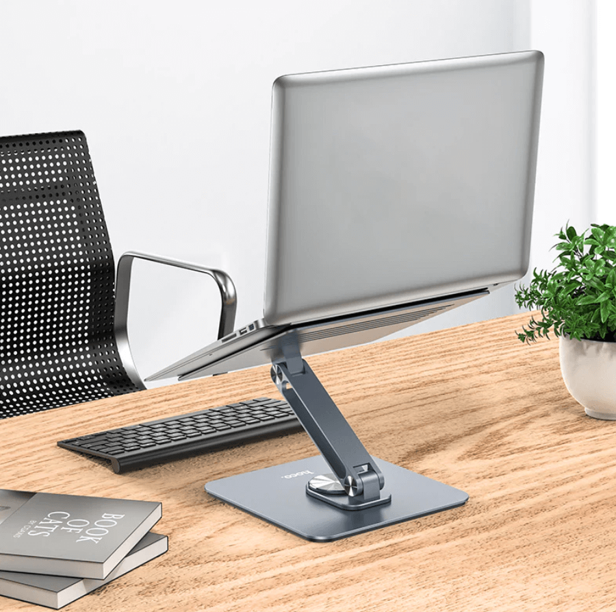 Aluminum laptop stand NZ side angle adjustable