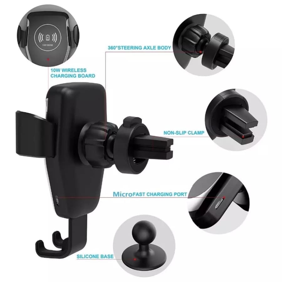 Phone Holder & Wireless Charger