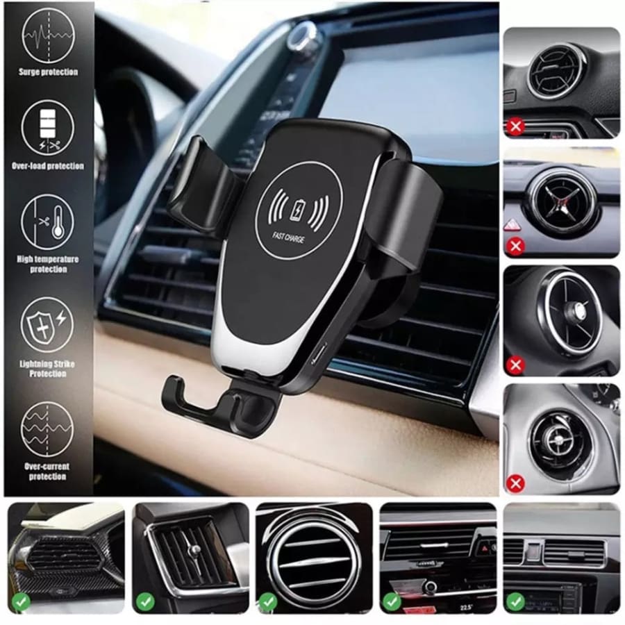 Phone Holder & Wireless Charger