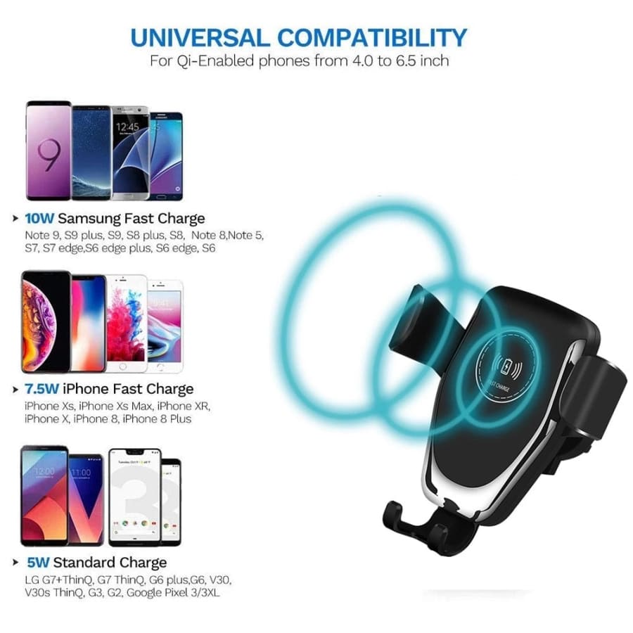 Phone Holder & Wireless Charger