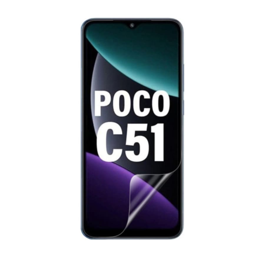 Hydrogel Screen Protector for POCO C51