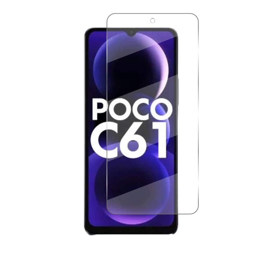Hydrogel Screen Protector for POCO C61 (Pack of 2)