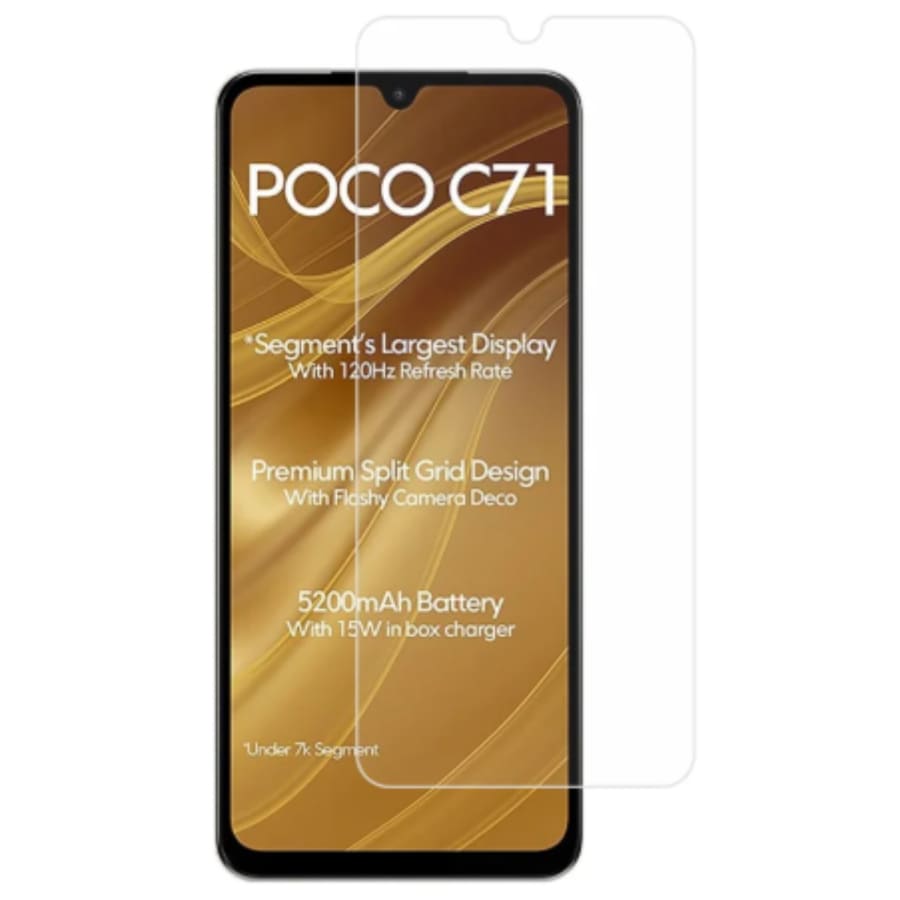 Hydrogel Screen Protector for POCO C71