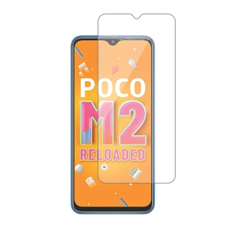 Hydrogel Screen Protector for POCO M2 Reloaded  (Pack of 2)