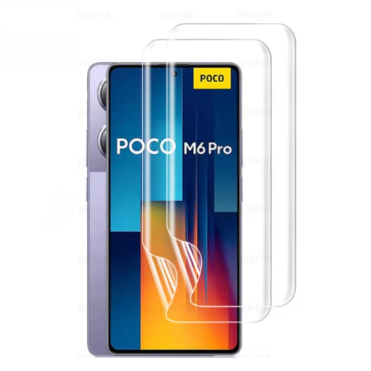 Hydrogel Screen Protector for POCO M6 Pro 4G