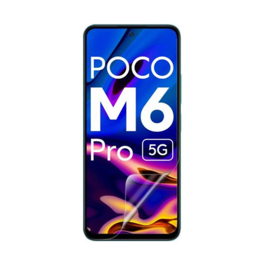 Hydrogel Screen Protector for POCO M6 Pro 5G (Pack of 2)