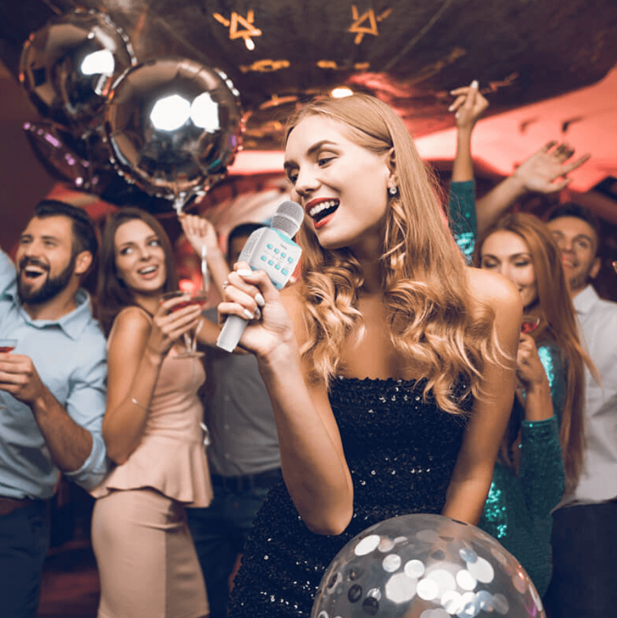 Portable Karaoke Microphone Speaker BK5 Bluetooth 5.0