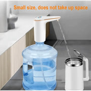 Portable USB Rechargeable Water Bottle Dispenser Pump
