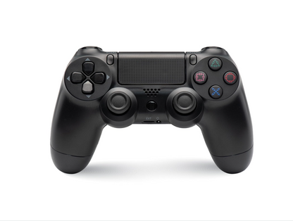 Premium Wireless PS4 Controller Black Front View