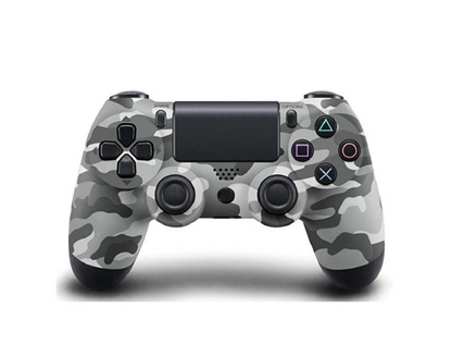 Premium Wireless PS4 Controller Camo Grey Front View