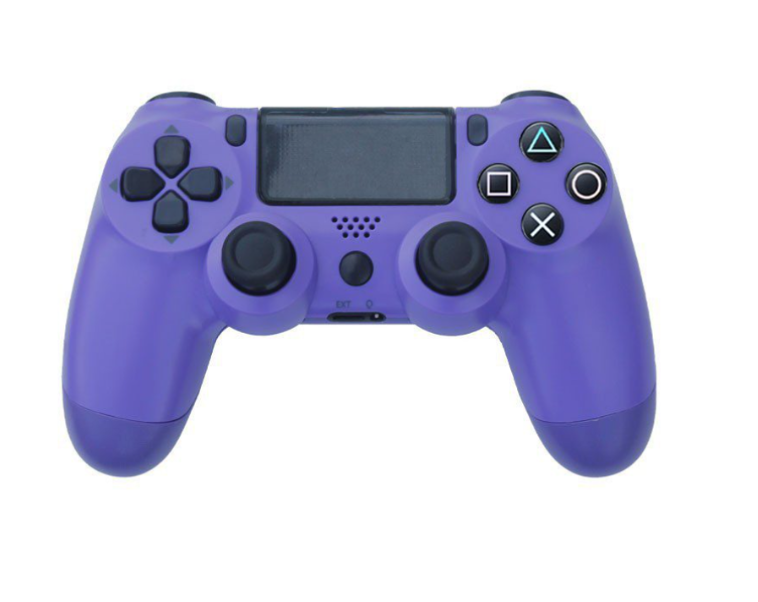 Premium Wireless PS4 Controller Purple Front View