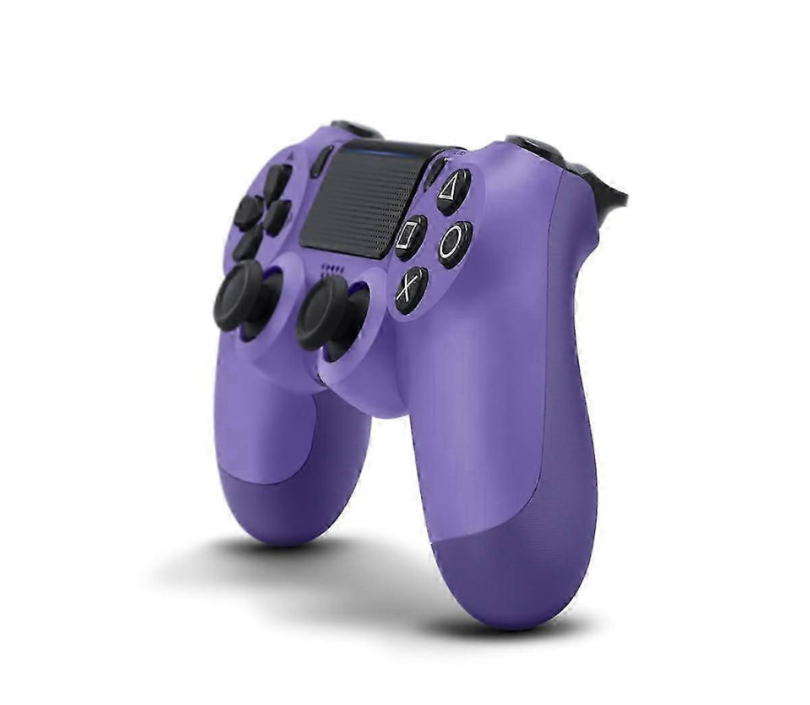 Purple Wireless PS4 Controller Side View for PlayStation 4 and PC