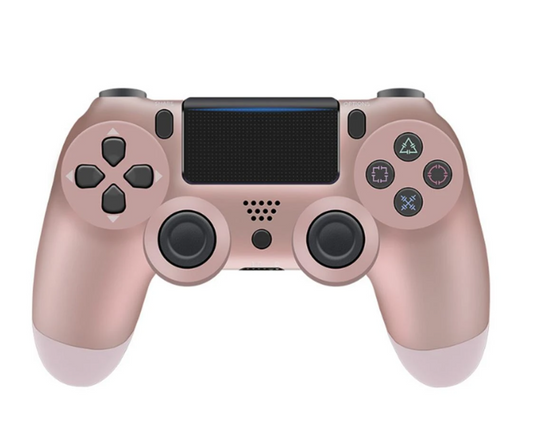 Premium Wireless PS4 Controller Rose Gold Front View