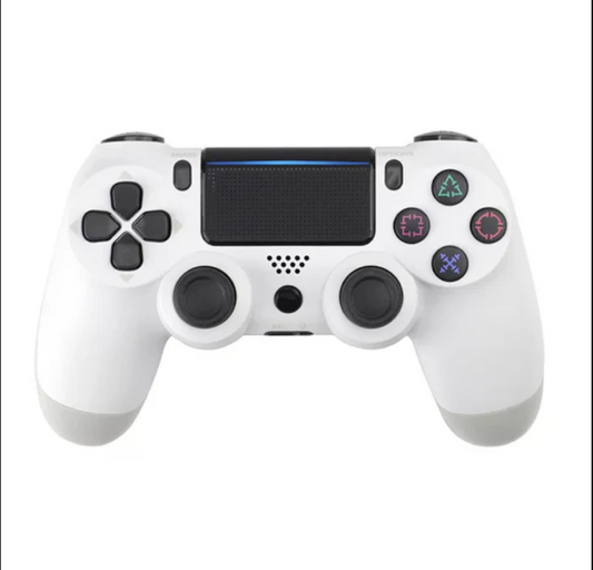 Premium Wireless PS4 Controller White Front View