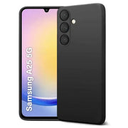 Protective Case for Samsung Galaxy A25 5G (Black) - Black - Screen protector