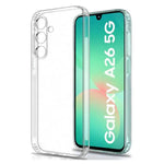 Protective Case for Samsung Galaxy A26 5G (Clear) - Clear - Screen protector