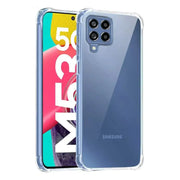 Protective Case for Samsung Galaxy M53 5G (Clear) - Clear - Screen protector